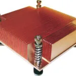 Inter-Tech K129 Παθητική Ψύκτρα Επεξεργαστή για Socket 115x Πορτοκαλί