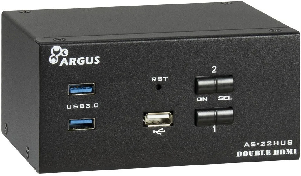 Inter-Tech KVM & Data Switch με HDMI / DisplayPort Inter-Tech KVM & Data Switch με HDMI / DisplayPort - Image 1