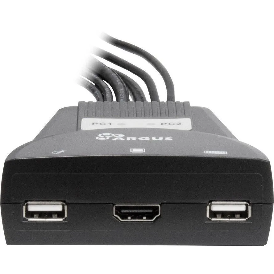 Inter-Tech LS-21HA KVM & Data Switch με HDMI / USB 2.0 Inter-Tech LS-21HA KVM & Data Switch με HDMI / USB 2.0 - Image 1