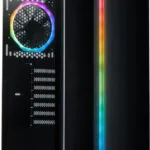 Inter-Tech S-3906 Renegade Gaming Midi Tower Κουτί Υπολογιστή με Πλαϊνό Παράθυρο και RGB Φωτισμό Μαύρο