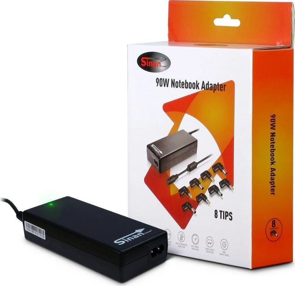 Inter-Tech Universal Φορτιστής Laptop 90W 20V 6A με Αποσπώμενο Καλώδιο Τροφοδοσίας 88882145 Inter-Tech Universal Φορτιστής Laptop 90W 20V 6A με Αποσπώμενο Καλώδιο Τροφοδοσίας 88882145 - Image 1