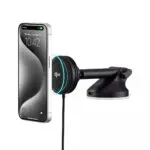 iOttie Βάση Κινητών Αυτοκινήτου iOttie Velox Mini Qi2 για Ταμπλό / Παρμπρίζ με Βεντούζα / Ασύρματη Μαγνητική Φόρτιση MagSafe 15W & Φορτιστής Αυτοκινήτου 20W