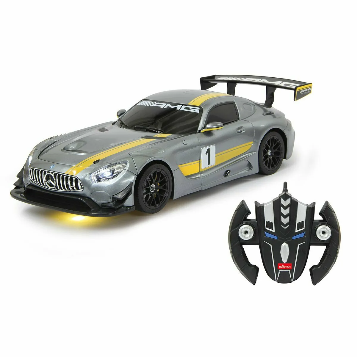 Jamara AMG GT3 Τηλεκατευθυνόμενο Αυτοκίνητο Drift Γκρι 410028 Jamara AMG GT3 Τηλεκατευθυνόμενο Αυτοκίνητο Drift Γκρι 410028 - Image 1
