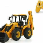 Jamara Backhoe Loader Τηλεκατευθυνόμενος Εκσκαφέας 2WD Κίτρινο 404980