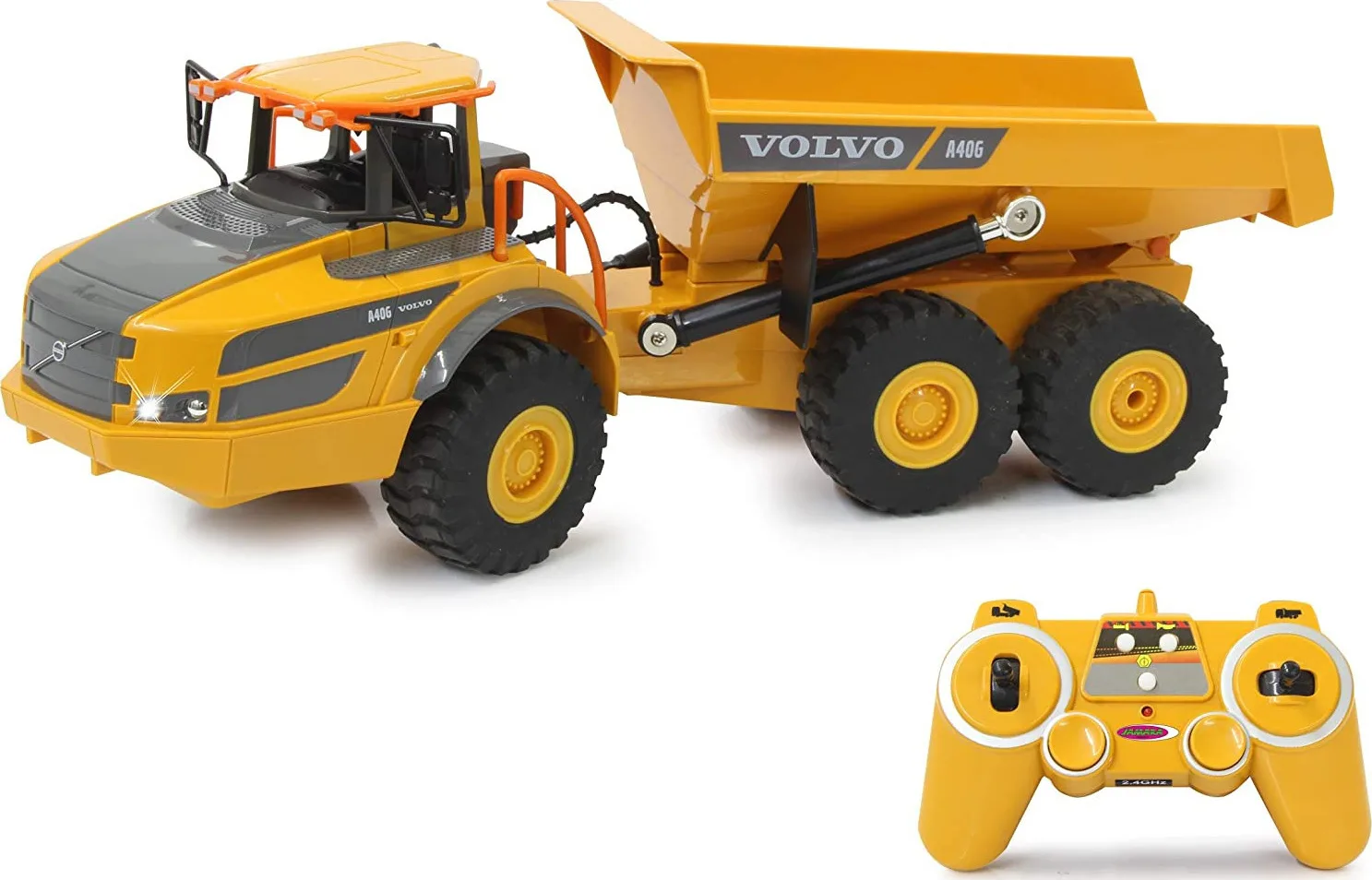 Jamara Dump Truck Volvo A40G Τηλεκατευθυνόμενο Φορτηγό 2WD Πορτοκαλί 405056 Jamara Dump Truck Volvo A40G Τηλεκατευθυνόμενο Φορτηγό 2WD Πορτοκαλί 405056 - Image 1