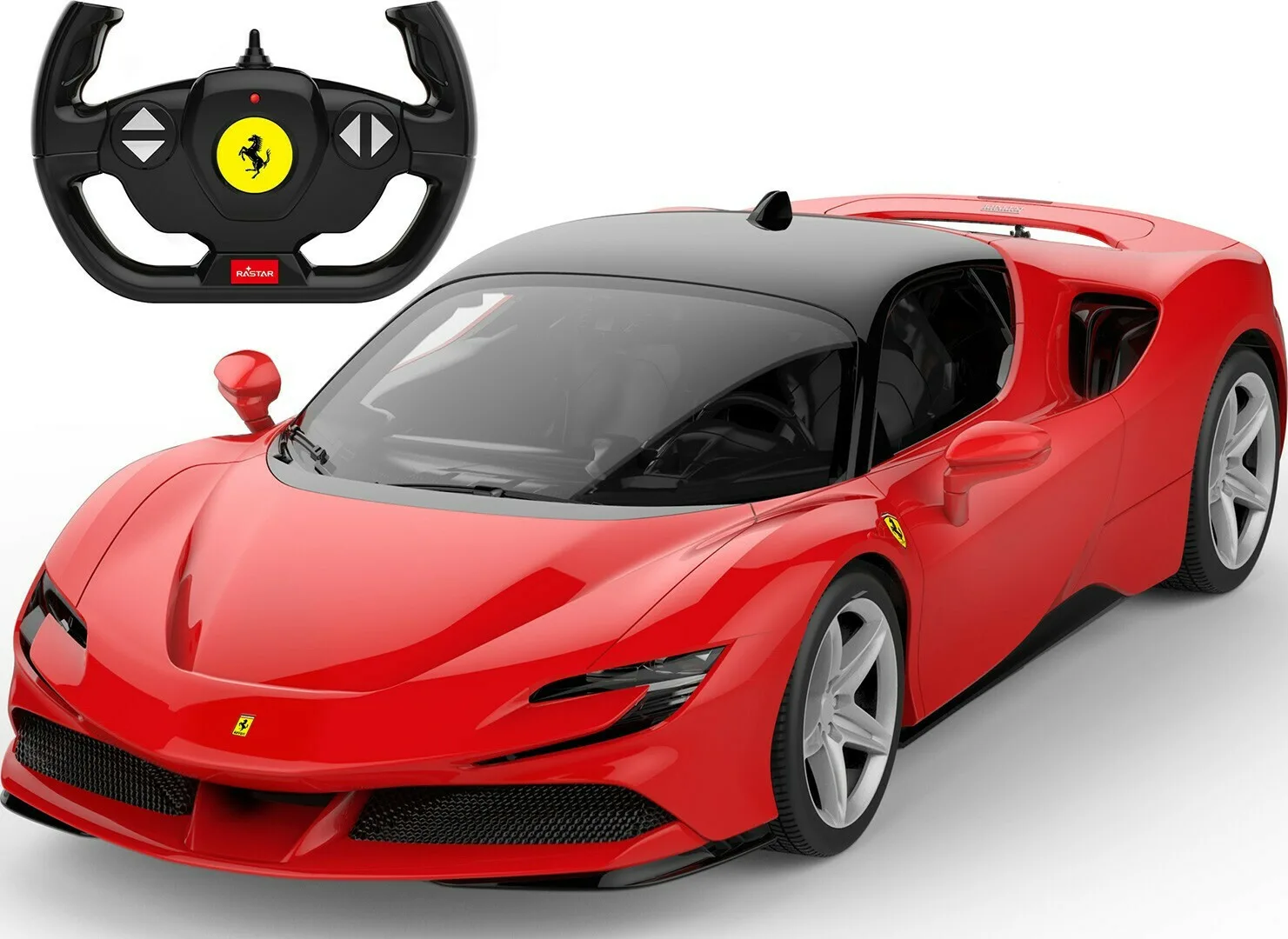 Jamara Ferrari SF90 Stradale Τηλεκατευθυνόμενο Αυτοκίνητο Κόκκινο 97300 Jamara Ferrari SF90 Stradale Τηλεκατευθυνόμενο Αυτοκίνητο Κόκκινο 97300 - Image 1