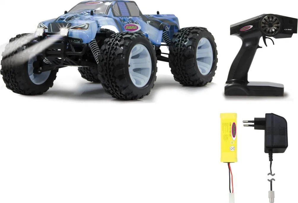 Jamara Ice Tiger EP Light Blue White Τηλεκατευθυνόμενο Αυτοκίνητο Monster Truck 4WD Γαλάζιο 053360 Jamara Ice Tiger EP Light Blue White Τηλεκατευθυνόμενο Αυτοκίνητο Monster Truck 4WD Γαλάζιο 053360 - Image 1