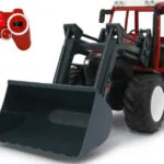 Jamara Lindner Geotrac Front-Loader Τηλεκατευθυνόμενος Εκσκαφέας 2WD Κόκκινο 405050