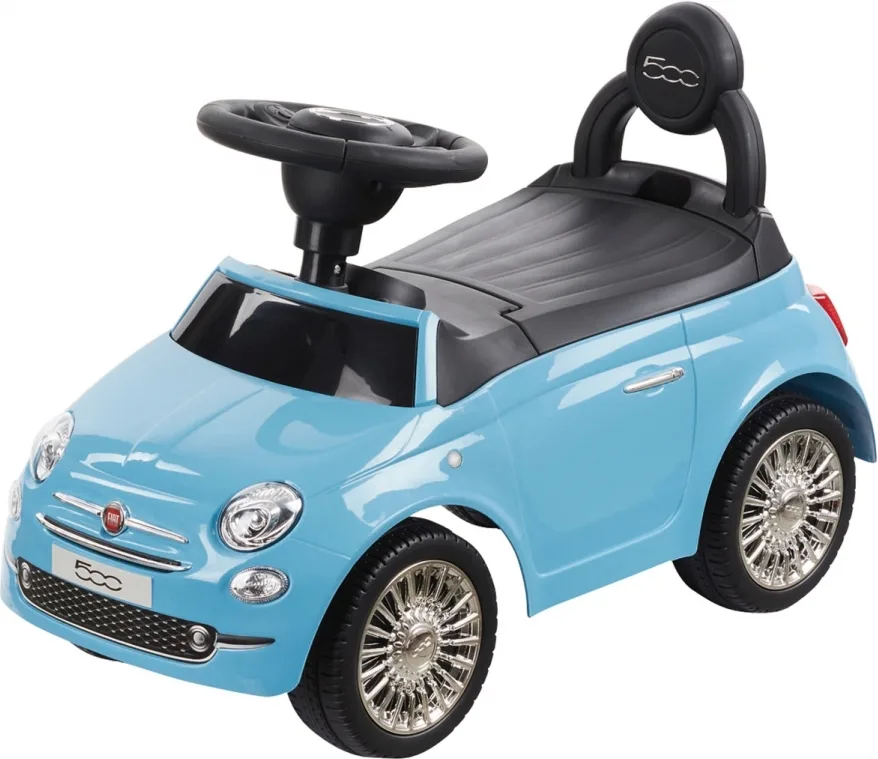 Jamara Push Fiat 500 Αυτοκινητάκι Ride On για 12+ μηνών Μπλε Jamara Push Fiat 500 Αυτοκινητάκι Ride On για 12+ μηνών Μπλε - Image 1