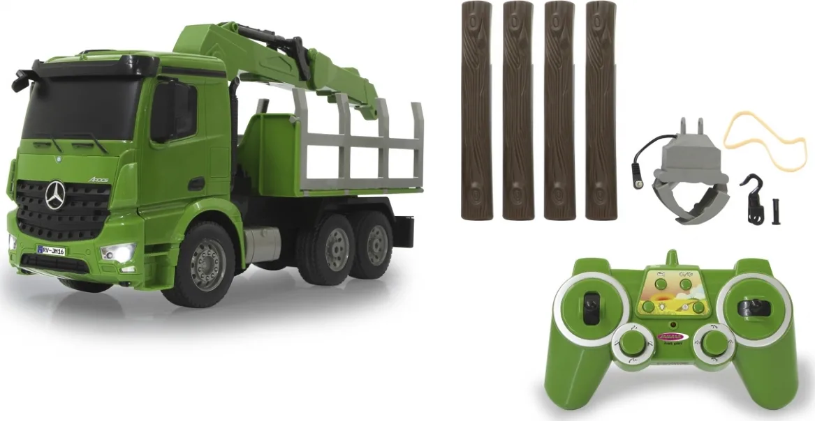 Jamara Timber Transport Arocs Τηλεκατευθυνόμενο Φορτηγό 4WD Πράσινο 404935 Jamara Timber Transport Arocs Τηλεκατευθυνόμενο Φορτηγό 4WD Πράσινο 404935 - Image 1