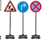 Jamara Traffic Set Grand B-5 Road Signs Εκπαιδευτικό Παιχνίδι Γνώσεων για 3+ Ετών 460293