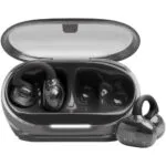 JBL Soundgear Clips Open Ear Bluetooth Handsfree Ακουστικά με Αντοχή στον Ιδρώτα και Θήκη Φόρτισης Μαύρα