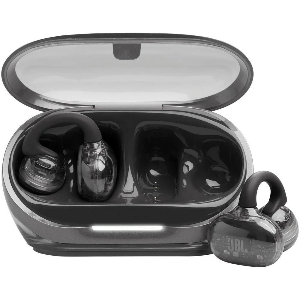 JBL Soundgear Clips Open Ear Bluetooth Handsfree Ακουστικά με Αντοχή στον Ιδρώτα και Θήκη Φόρτισης Μαύρα JBL Soundgear Clips Open Ear Bluetooth Handsfree Ακουστικά με Αντοχή στον Ιδρώτα και Θήκη Φόρτισης Μαύρα - Image 1