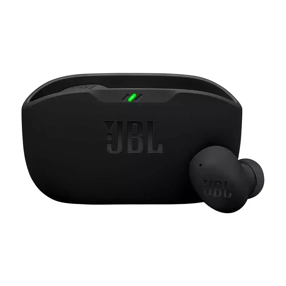 JBL Vibe Buds 2 Bluetooth Handsfree Ακουστικά με Αντοχή στον Ιδρώτα και Θήκη Φόρτισης Μαύρα JBL Vibe Buds 2 Bluetooth Handsfree Ακουστικά με Αντοχή στον Ιδρώτα και Θήκη Φόρτισης Μαύρα - Image 1