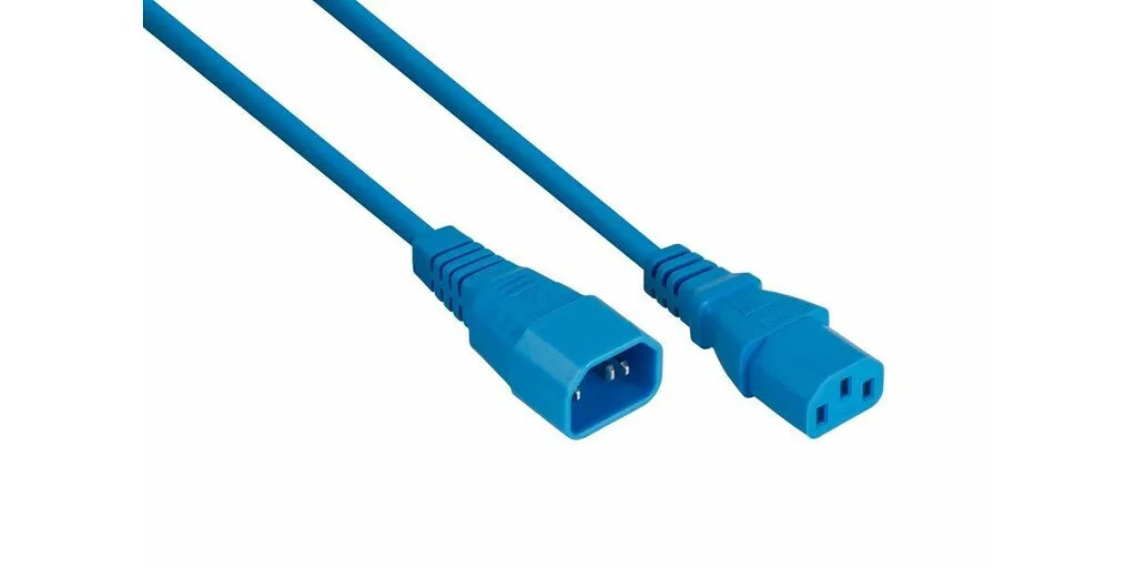 Kabelmeister IEC C14 - IEC C13 Cable 2m Μπλε SK1430-B020 Kabelmeister IEC C14 - IEC C13 Cable 2m Μπλε SK1430-B020 - Image 1