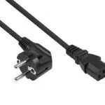 Kabelmeister Schuko - IEC C13 Cable 1.8m Μαύρο SK0130-S018