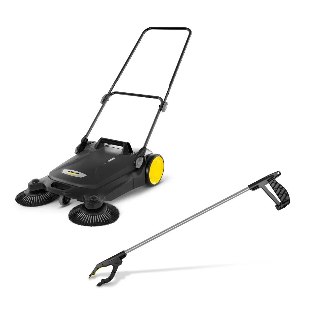 Karcher S 4 Twin Plus GO Further Χειροκίνητο Σάρωθρο Karcher S 4 Twin Plus GO Further Χειροκίνητο Σάρωθρο - Image 1