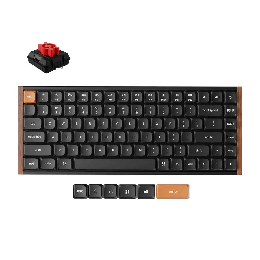 Keychron K3 Max SE K3M-F1 Ασύρματο Gaming Μηχανικό Πληκτρολόγιο 75% με Keychron Milk POM Red διακόπτες και RGB φωτισμό (International English) Γκρι Keychron K3 Max SE K3M-F1 Ασύρματο Gaming Μηχανικό Πληκτρολόγιο 75% με Keychron Milk POM Red διακόπτες και RGB φωτισμό (International English) Γκρι - Image 1