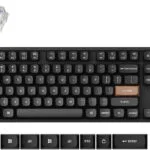 Keychron K8 HE K8H-F1 Ασύρματο Ηall Effect Gaming Πληκτρολόγιο Tenkeyless με Magnetic διακόπτες και RGB φωτισμό (Αγγλικό US) Special Wood Edition