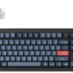 Keychron V3 Max QMK V3M-D1 Gaming Μηχανικό Πληκτρολόγιο Tenkeyless με Gateron Jupiter Red διακόπτες και RGB φωτισμό (Αγγλικό US)