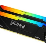 Kingston Fury Beast Rgb DDR4 64GB RAM με 2x32GB Modules και Ταχύτητα 3600 για Desktop KF436C18BB2AK2/64