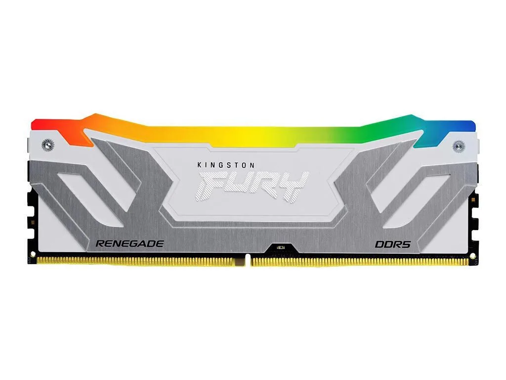 Kingston Fury Renegade RGB DDR5 με Module 1x24GB και Ταχύτητα 8400 για Desktop KF584CU40RWA-24 Kingston Fury Renegade RGB DDR5 με Module 1x24GB και Ταχύτητα 8400 για Desktop KF584CU40RWA-24 - Image 1