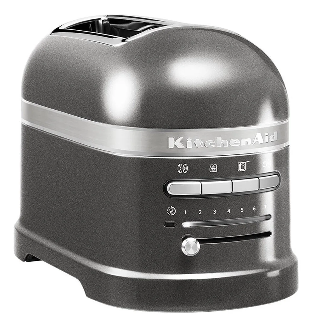 Kitchenaid 5KMT2204EMC 5KMT2204EMS Φρυγανιέρα 2 Θέσεων 1250W Γκρι Kitchenaid 5KMT2204EMC 5KMT2204EMS Φρυγανιέρα 2 Θέσεων 1250W Γκρι - Image 1