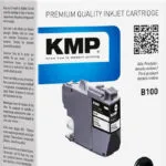 KMP B100 Συμβατό Μελάνι Εκτυπωτή InkJet Brother LC-3213BK Μαύρο 1τμχ 1539,4001