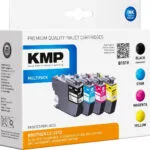 KMP B101V Πακέτο Συμβατών Μελανιών Εκτυπωτή InkJet Brother Πολλαπλό (Color) 4τμχ 1539,4005