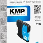 KMP B78C Συμβατό Μελάνι Εκτυπωτή InkJet Brother Κυανό 1τμχ 1522,4803