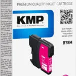 KMP B78M Συμβατό Μελάνι Εκτυπωτή InkJet Brother Ματζέντα 1τμχ 1522,4806