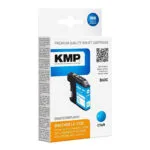 KMP Συμβατό Μελάνι Εκτυπωτή InkJet Brother LC-123C 70ml Κυανό 1τμχ 1525,4003
