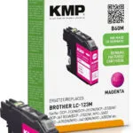 KMP Συμβατό Μελάνι Εκτυπωτή InkJet Brother LC-123M Ματζέντα 1τμχ 1525,4006