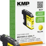 KMP Συμβατό Μελάνι Εκτυπωτή InkJet Brother LC-225XLY 300 Σελίδων Κίτρινο 1τμχ 1530,4009