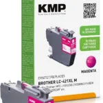 KMP Συμβατό Μελάνι Εκτυπωτή InkJet Brother LC421XLM 7ml Ματζέντα 1τμχ 1548,4006