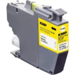 KMP Συμβατό Μελάνι Εκτυπωτή InkJet Brother LC421XLY 2940 Σελίδων 7ml Κίτρινο 1τμχ 1548,4009