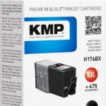 KMP Συμβατό Μελάνι Εκτυπωτή InkJet HP 1300 Σελίδων Μαύρο 1τμχ 1756,0201