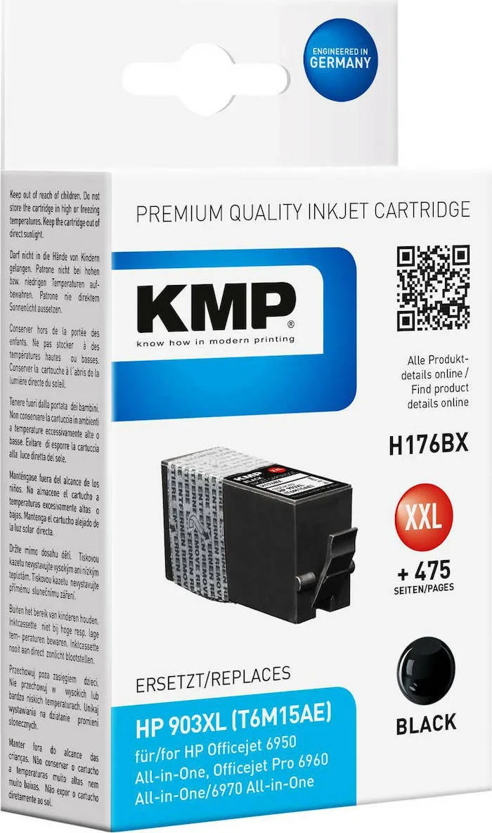 KMP Συμβατό Μελάνι Εκτυπωτή InkJet HP 1300 Σελίδων Μαύρο 1τμχ 1756,0201 KMP Συμβατό Μελάνι Εκτυπωτή InkJet HP 1300 Σελίδων Μαύρο 1τμχ 1756,0201 - Image 1