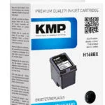 KMP Συμβατό Μελάνι Εκτυπωτή InkJet HP 302XL F6U68AE 15ml Μαύρο 1τμχ H168BX