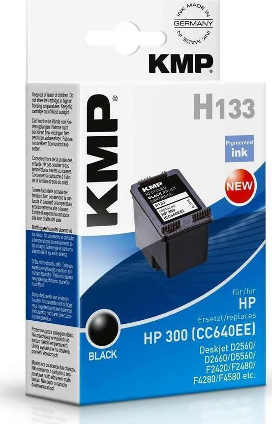 KMP Συμβατό Μελάνι Εκτυπωτή InkJet HP 4ml Μαύρο 1τμχ 17,104,811 KMP Συμβατό Μελάνι Εκτυπωτή InkJet HP 4ml Μαύρο 1τμχ 17,104,811 - Image 1