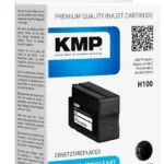 KMP Συμβατό Μελάνι Εκτυπωτή InkJet HP 9ml Μαύρο 1τμχ 1722,4001