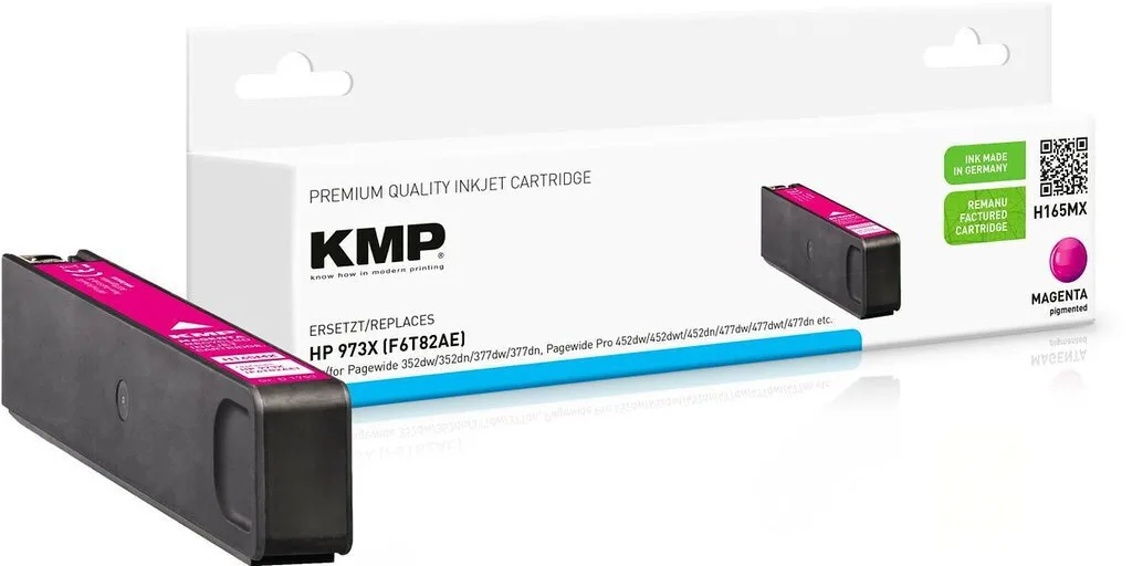 KMP Συμβατό Μελάνι Εκτυπωτή InkJet HP F6T82AE Ματζέντα 1τμχ 1753,4006 KMP Συμβατό Μελάνι Εκτυπωτή InkJet HP F6T82AE Ματζέντα 1τμχ 1753,4006 - Image 1