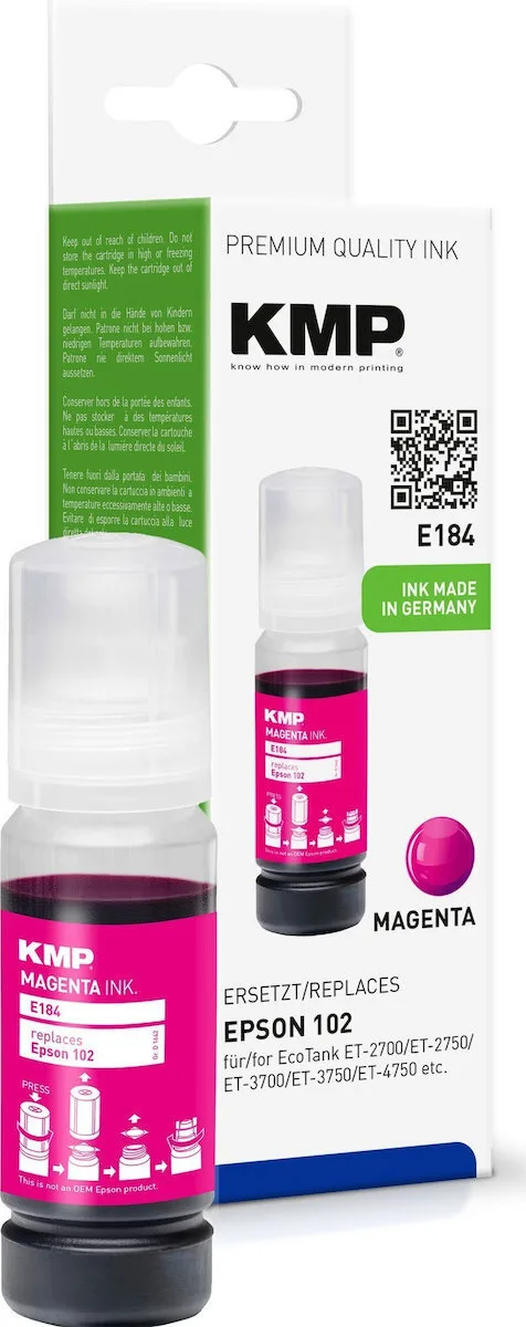KMP Συμβατό Μελάνι Εκτυπωτή InkJet T03R3 6000 Σελίδων Ματζέντα 1τμχ 1642,0006 KMP Συμβατό Μελάνι Εκτυπωτή InkJet T03R3 6000 Σελίδων Ματζέντα 1τμχ 1642,0006 - Image 1