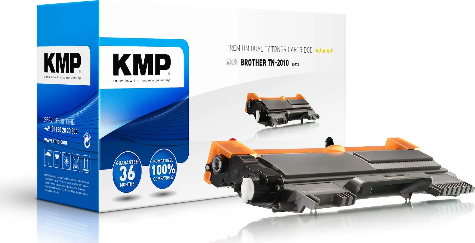 KMP Συμβατό Toner για Laser Εκτυπωτή Brother 1000 Σελίδων Μαύρο (1257,0000) KMP Συμβατό Toner για Laser Εκτυπωτή Brother 1000 Σελίδων Μαύρο (1257,0000) - Image 1