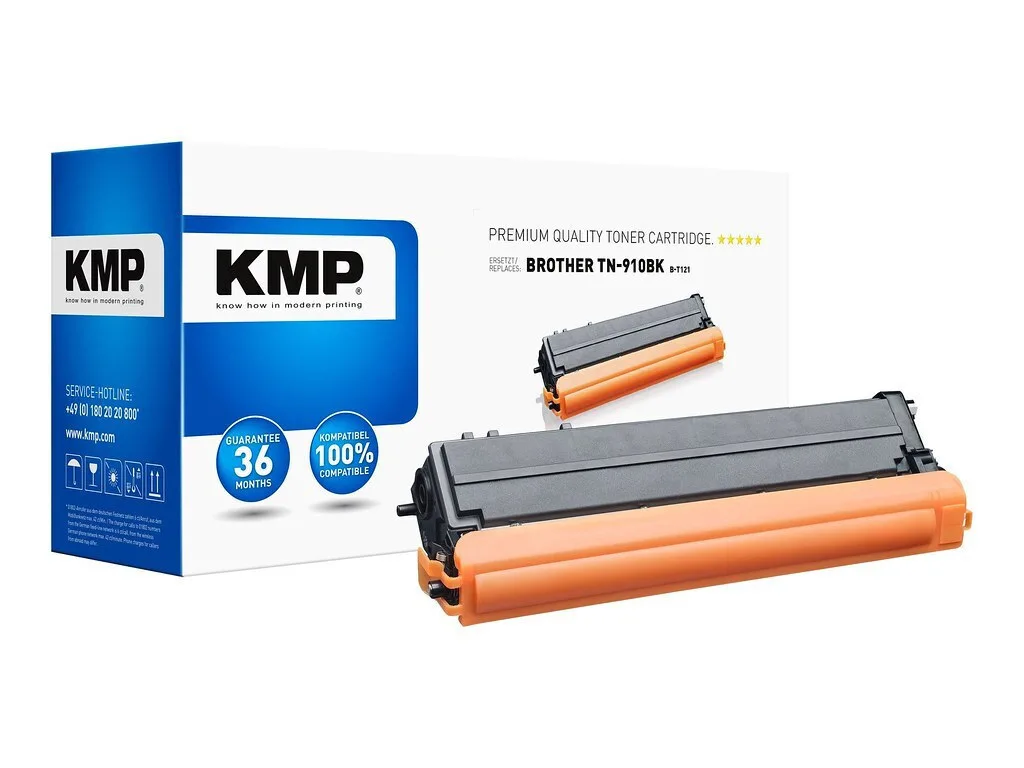 KMP Συμβατό Toner για Laser Εκτυπωτή Brother TN-910/TN910K Μαύρο (1264,0000) KMP Συμβατό Toner για Laser Εκτυπωτή Brother TN-910/TN910K Μαύρο (1264,0000) - Image 1