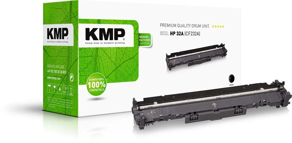 KMP Συμβατό Toner για Laser Εκτυπωτή HP CF232A Μαύρο (2552,7000) KMP Συμβατό Toner για Laser Εκτυπωτή HP CF232A Μαύρο (2552,7000) - Image 1