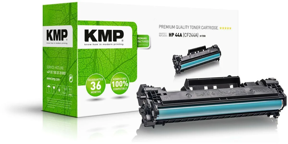 KMP Συμβατό Toner για Laser Εκτυπωτή HP Hp Cf244a 1000 Σελίδων Μαύρο 2551,0000 KMP Συμβατό Toner για Laser Εκτυπωτή HP Hp Cf244a 1000 Σελίδων Μαύρο 2551,0000 - Image 1