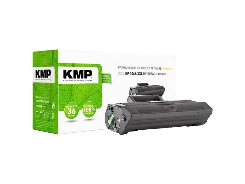 KMP Συμβατό Toner για Laser Εκτυπωτή HP HP106A W1106A Μαύρο (2556,5000) KMP Συμβατό Toner για Laser Εκτυπωτή HP HP106A W1106A Μαύρο (2556,5000) - Image 1