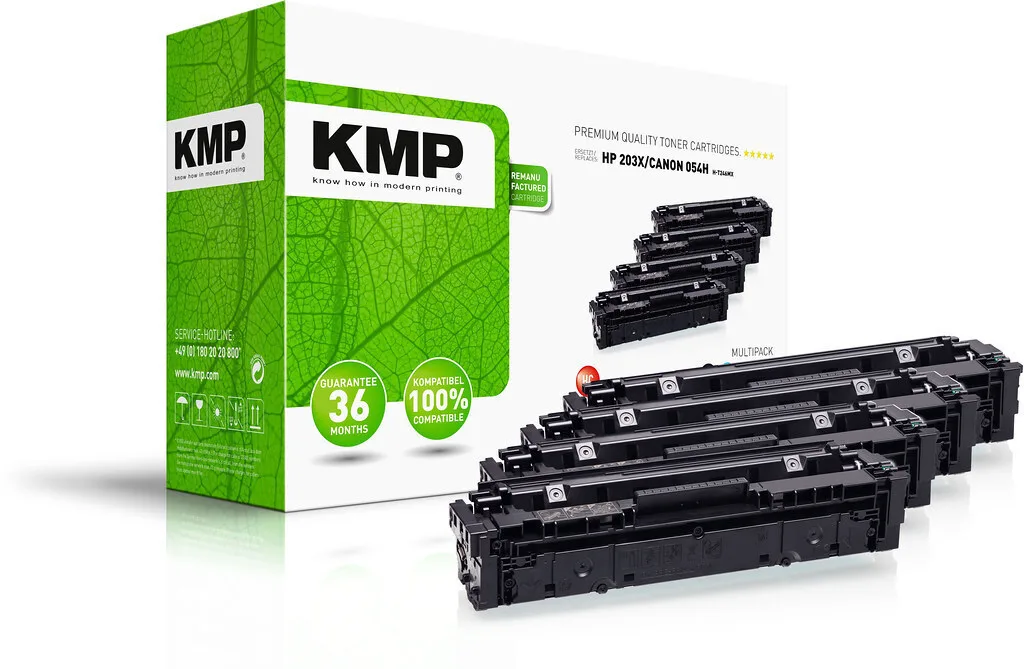 KMP Συμβατό Toner για Laser Εκτυπωτή HP HP203X CF540X Πολύχρωμο (2549,3005) KMP Συμβατό Toner για Laser Εκτυπωτή HP HP203X CF540X Πολύχρωμο (2549,3005) - Image 1