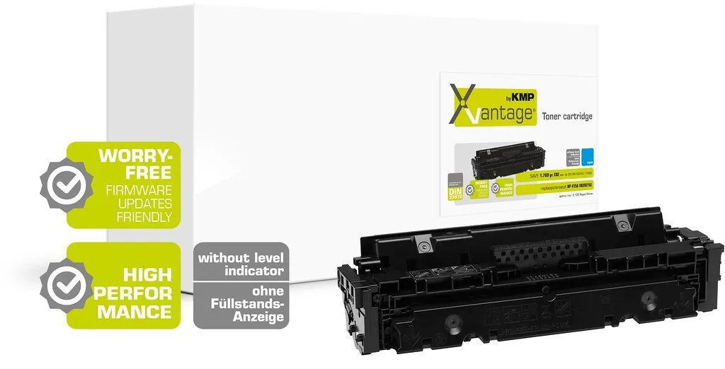 KMP Συμβατό Toner για Laser Εκτυπωτή HP HP415A (W2031A) 2100 Σελίδων Κυανό 2554,0083 KMP Συμβατό Toner για Laser Εκτυπωτή HP HP415A (W2031A) 2100 Σελίδων Κυανό 2554,0083 - Image 1